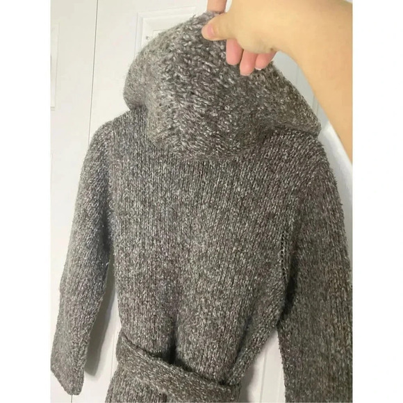 Fabianna Filippi Chunky Hooded Wool Cardigan - Picture 9 of 12